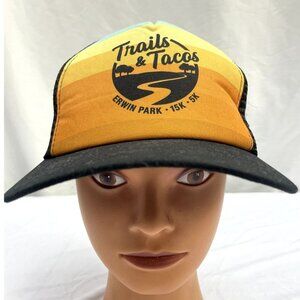 Boco Gear trails and tacos Baseball trucker Mckinney Texas Erwin Park cap